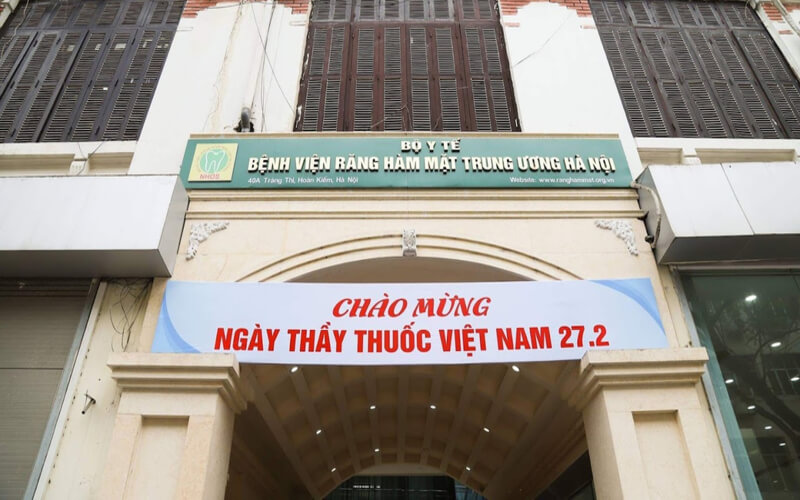 Bệnh viện răng hàm mặt TW tại Hoàn Kiếm